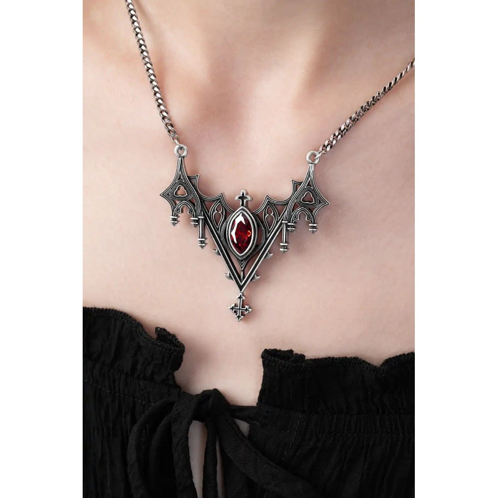 Restyle - Relique Necklace - Silver coloured